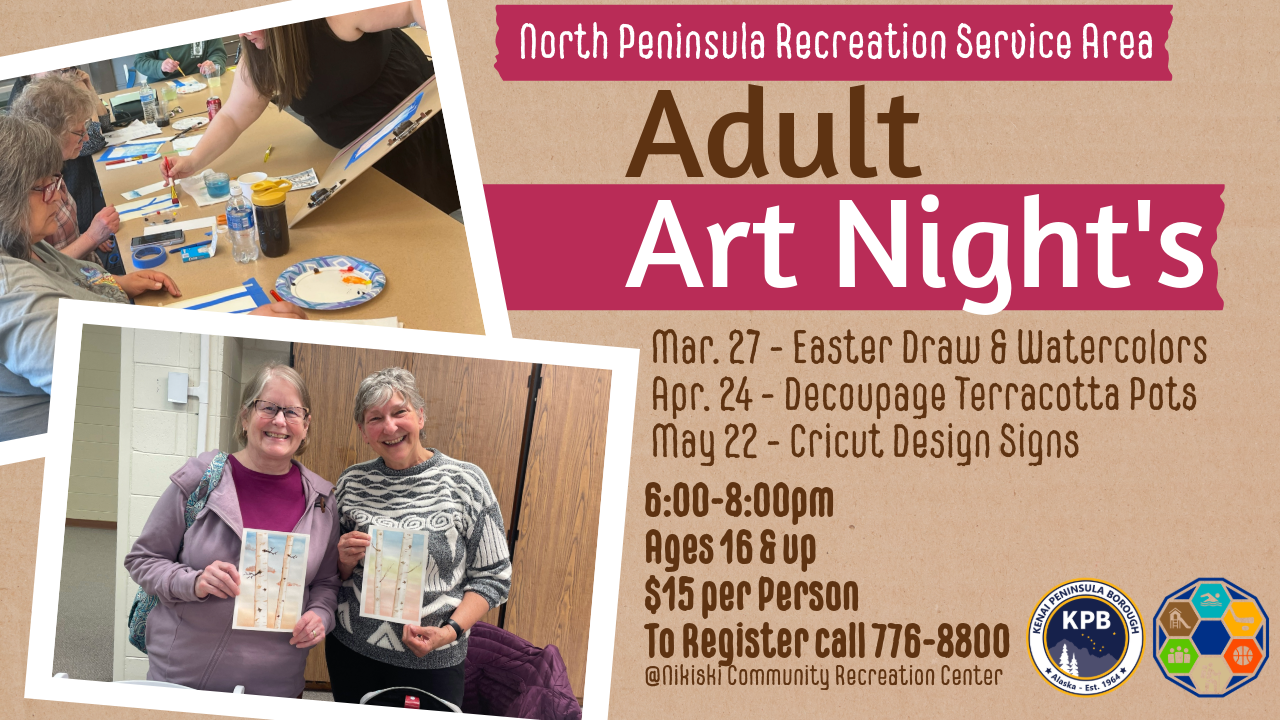 Adult Art Nights Spring 2026